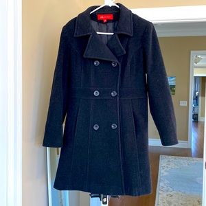 Anne Klein wool double breasted pea coat